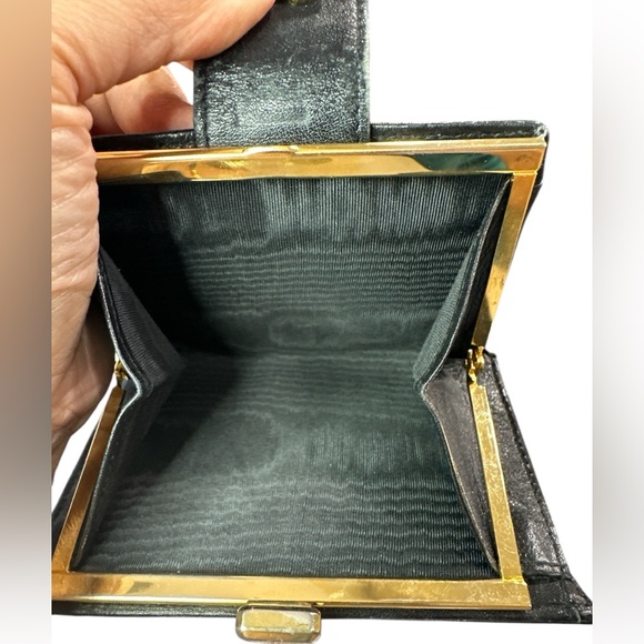 62. Chanel Wild Stitch Lambskin Compact Leather Wallet - Picture 5 of 12